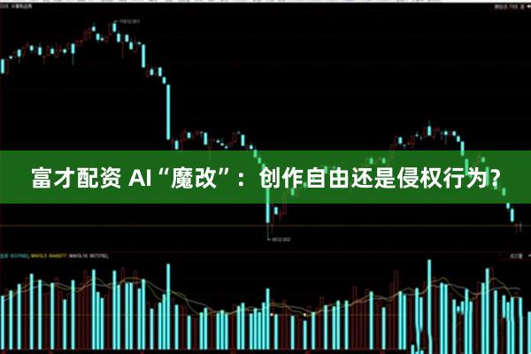 富才配资 AI“魔改”：创作自由还是侵权行为？