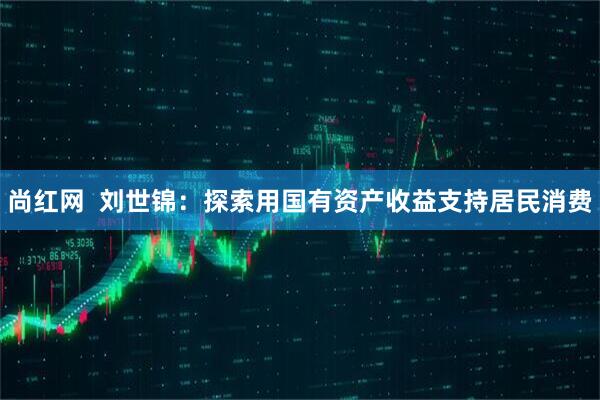 尚红网  刘世锦：探索用国有资产收益支持居民消费